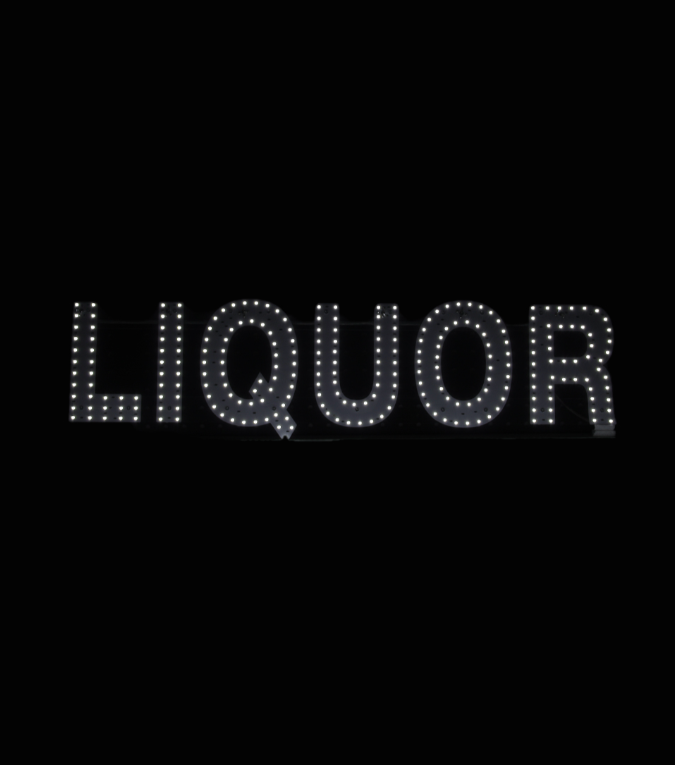 Led Business Sign – Liquor