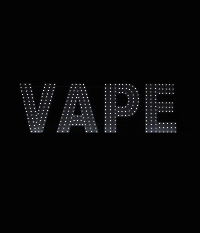 Led Business Sign – Vape