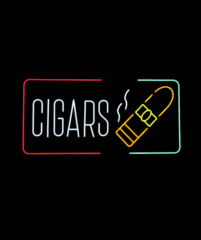 Led Neon Cigars Sign