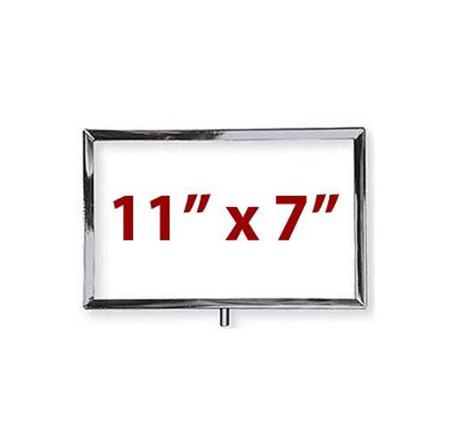 Metal Sign Holder for Racks