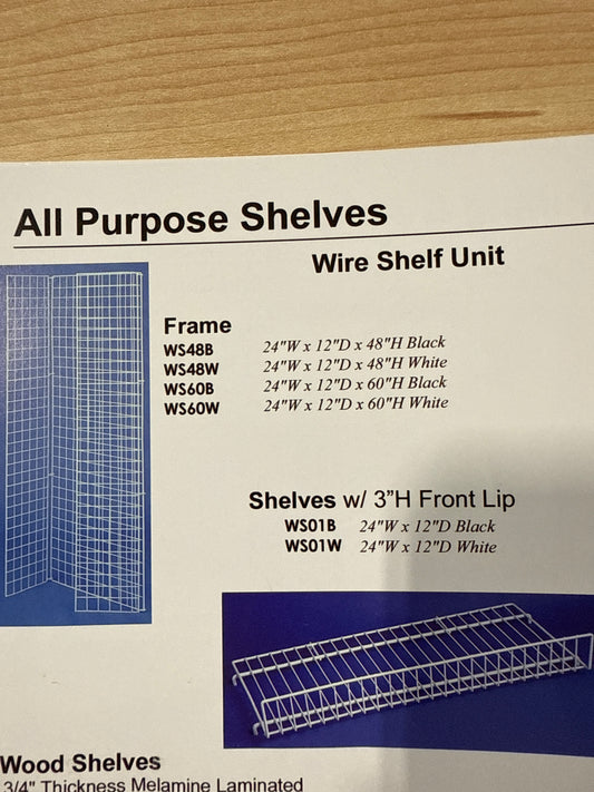 Wire Shelf Unit