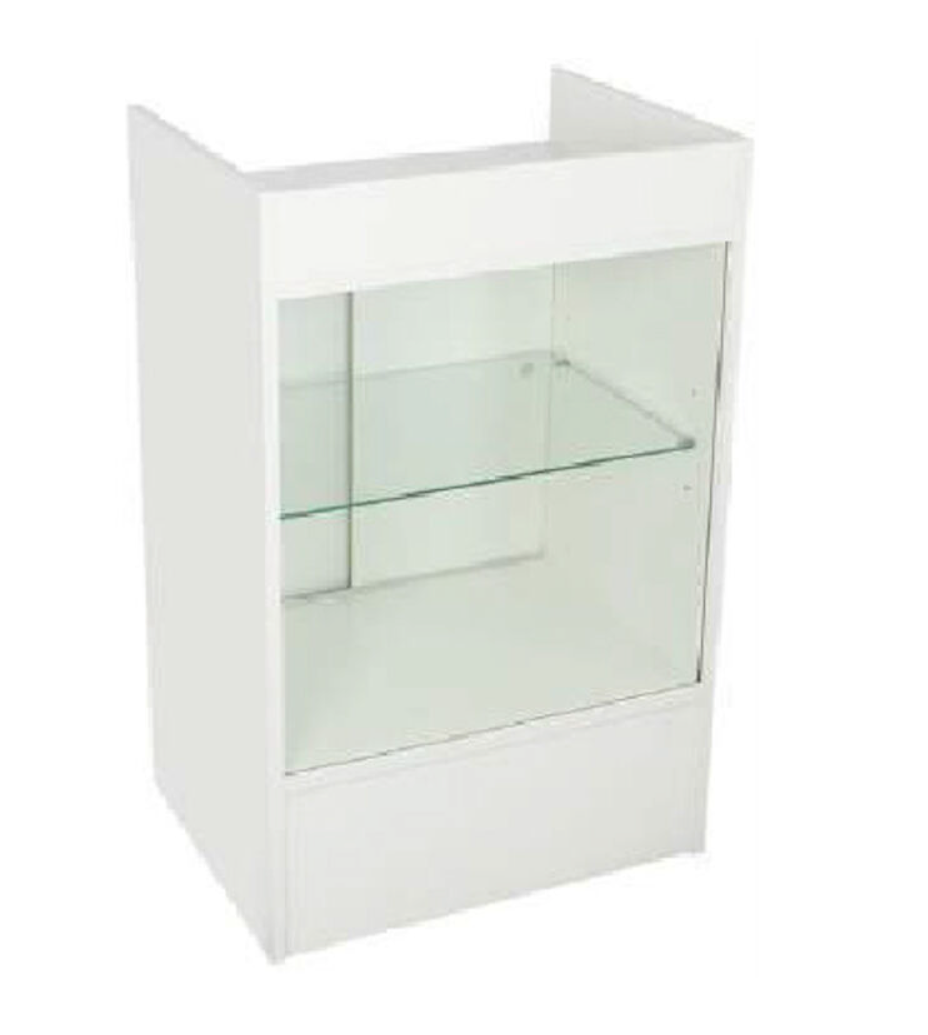 Glass Front Cash Register Stand