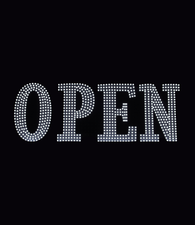 Led Business Sign – Open