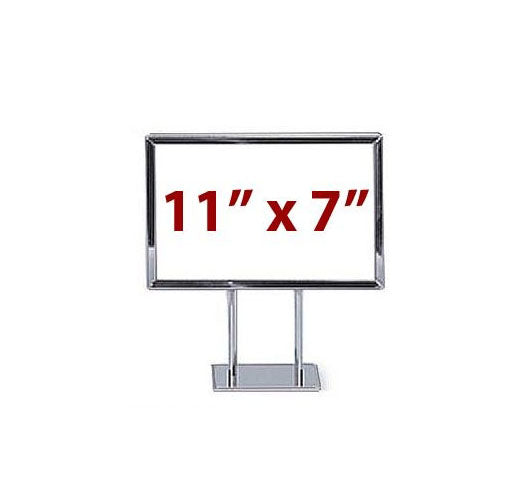 Countertop Metal Sign Holder