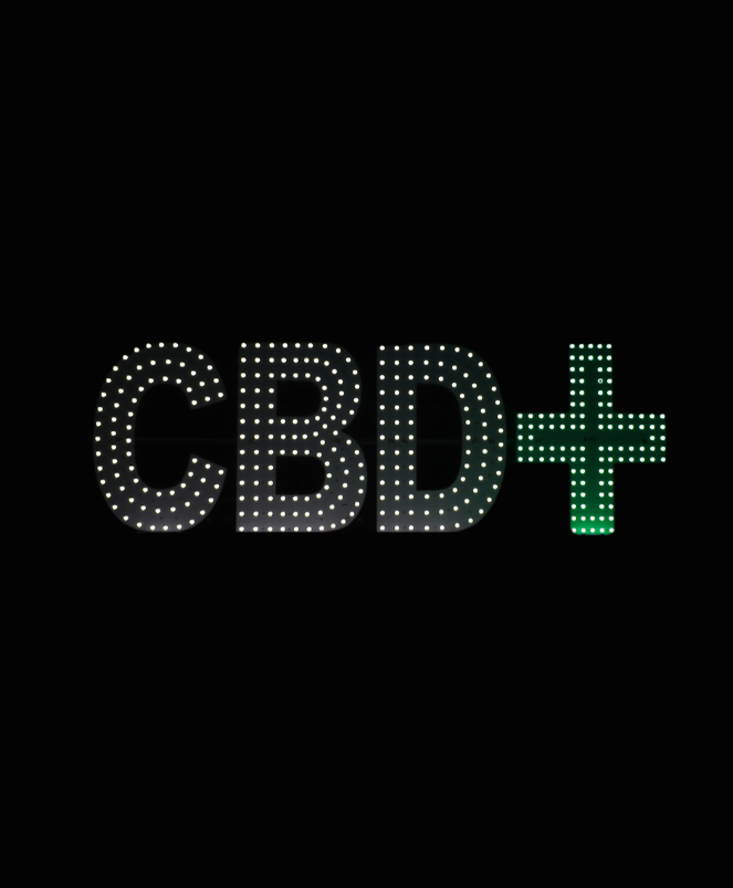 Led Business Sign – Cbd+