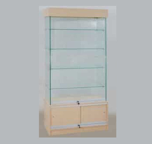 Frameless Trophy Display with Base